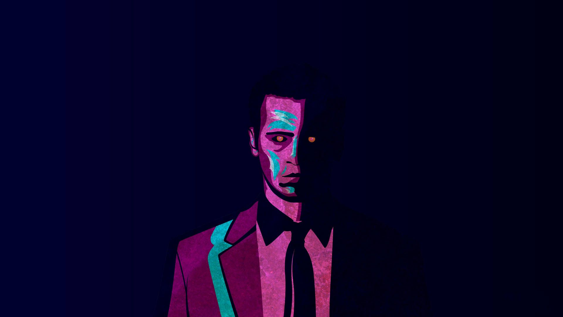 Mindhunter's Lead Character Holden Ford In An Artistic Depiction