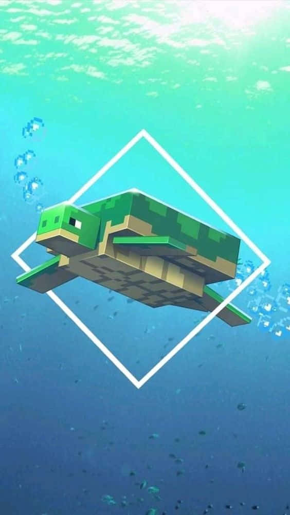 Minecraft Android Sea Turtle Background