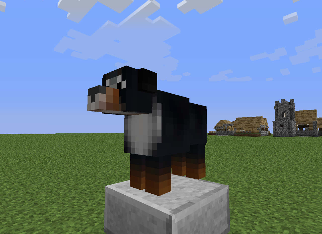 Minecraft Copious Dogs Background