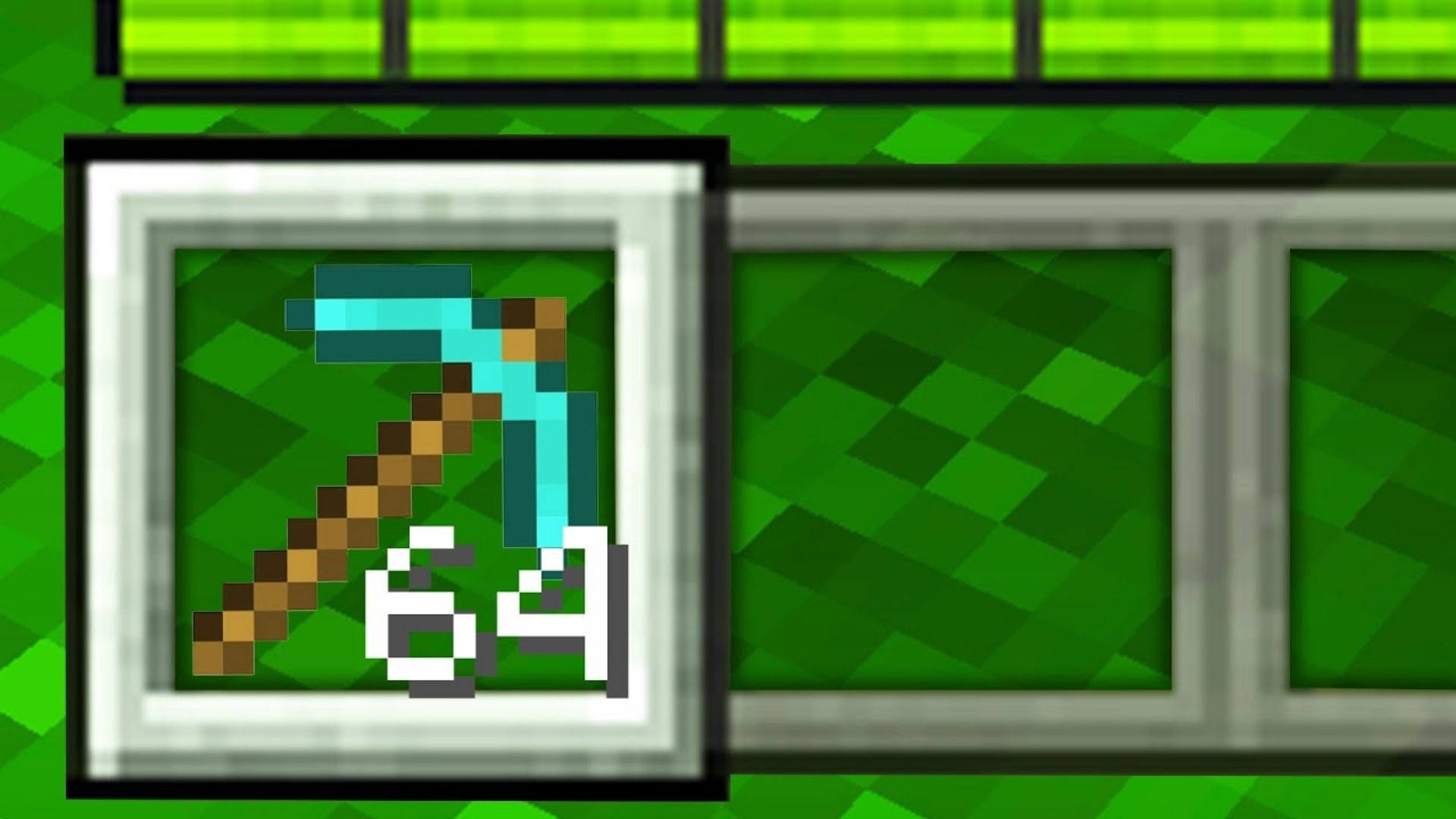 Minecraft Diamond Pickaxe Background