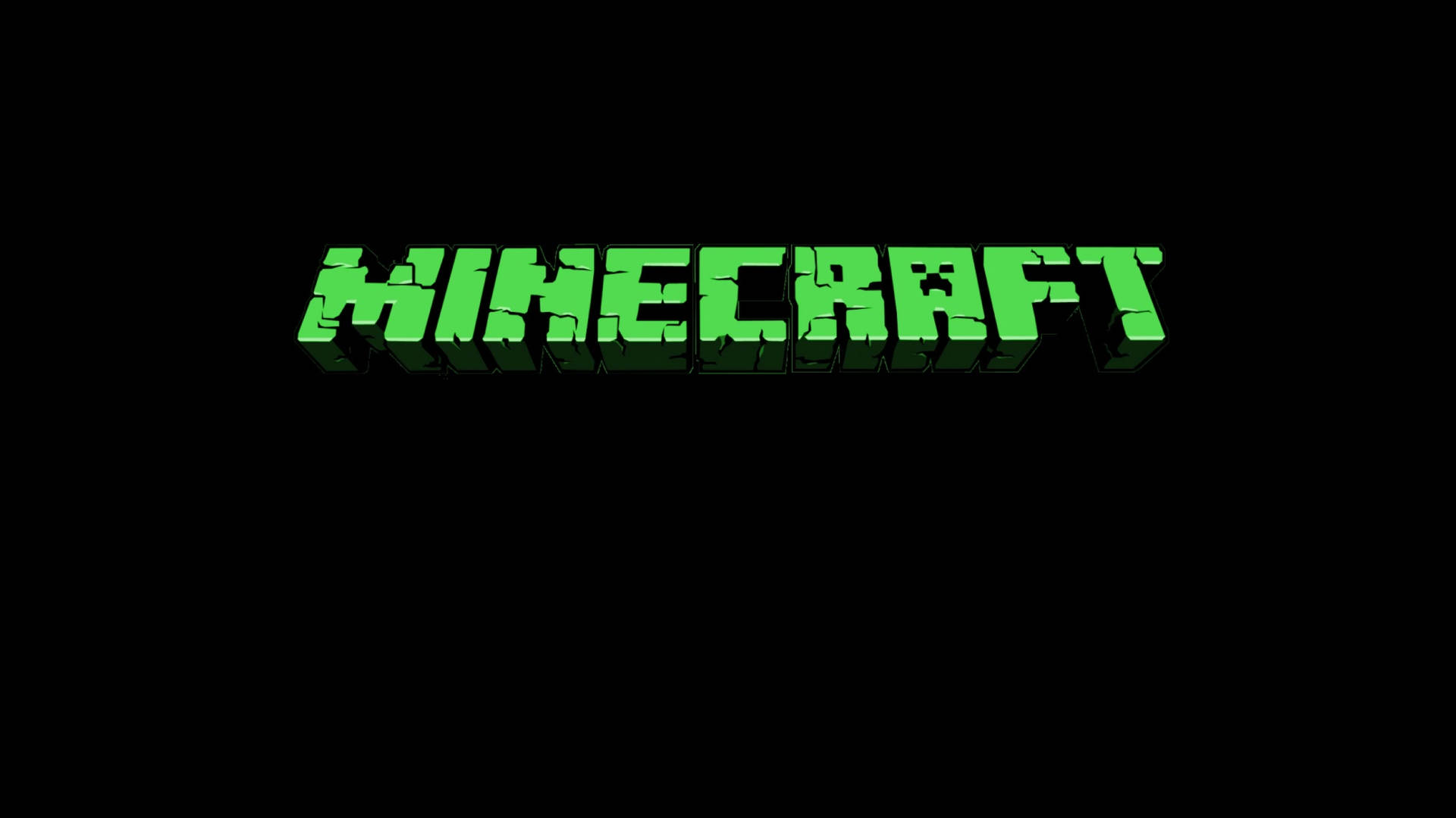 Minecraft Gaming Logo Background