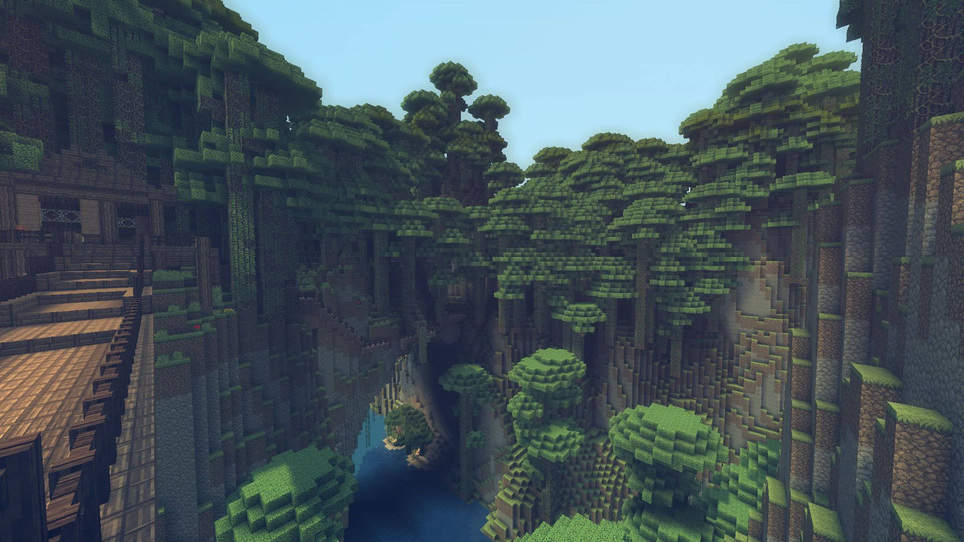 Minecraft Landscape Mountains