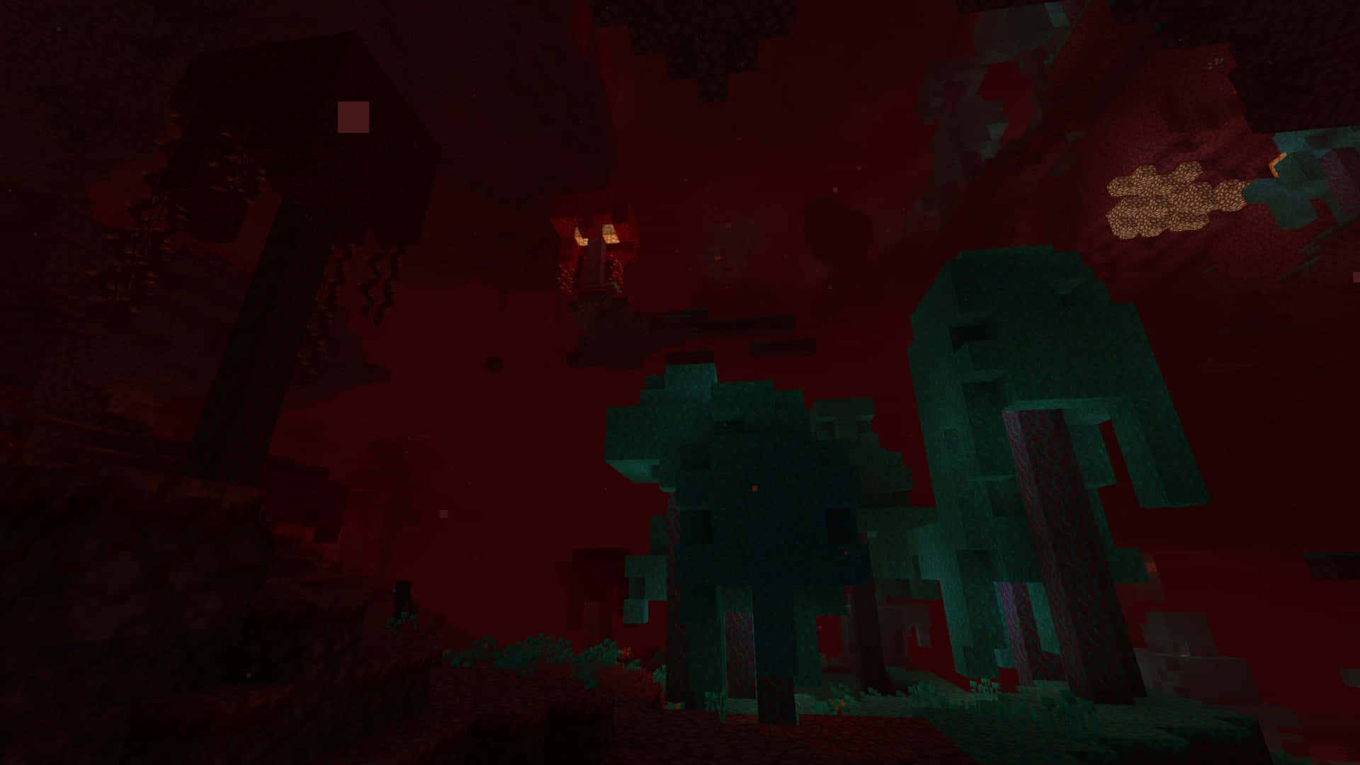 Minecraft Nether Dimensions Background