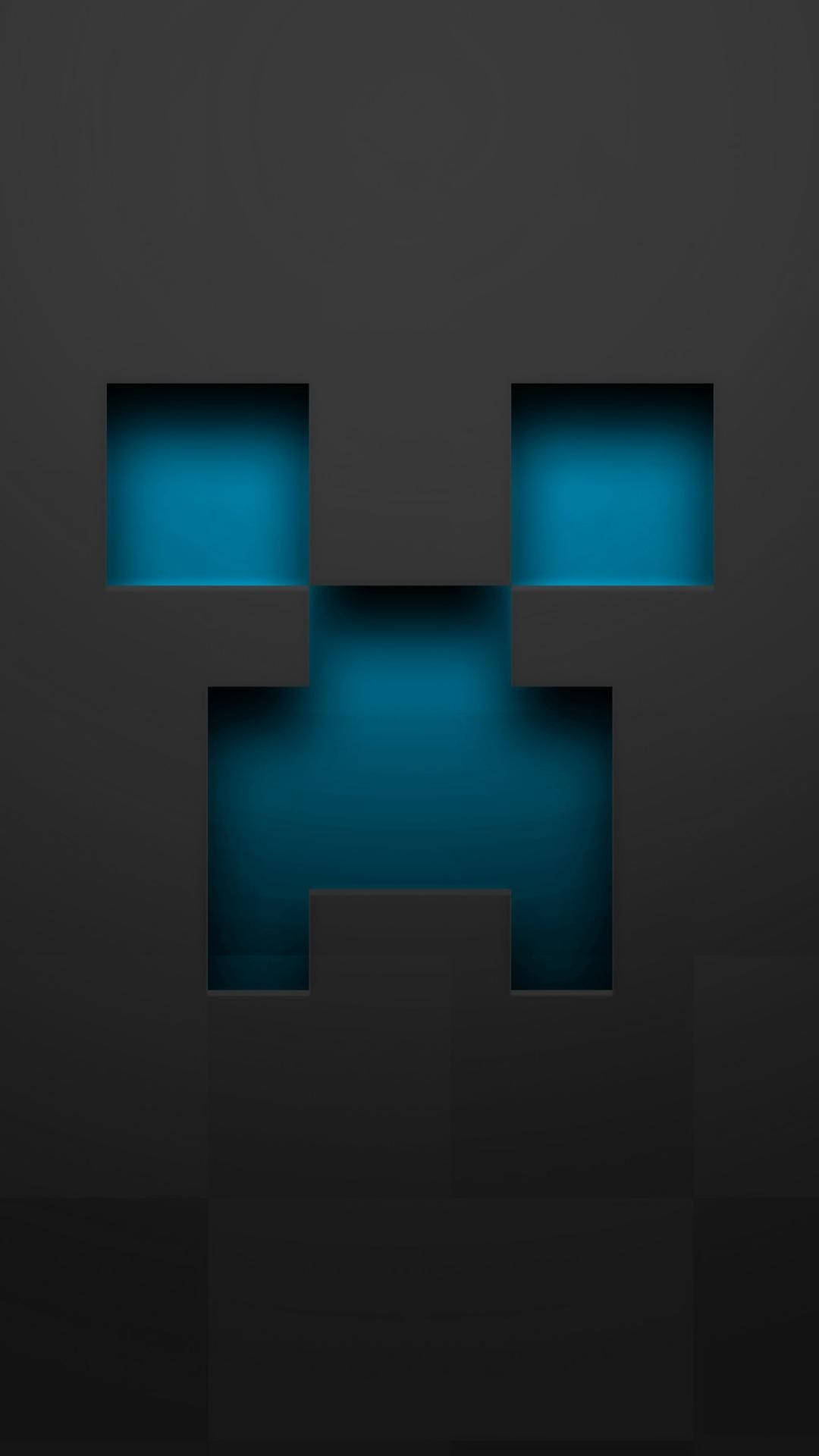 Minecraft Phone Minimalist Face Creature Background