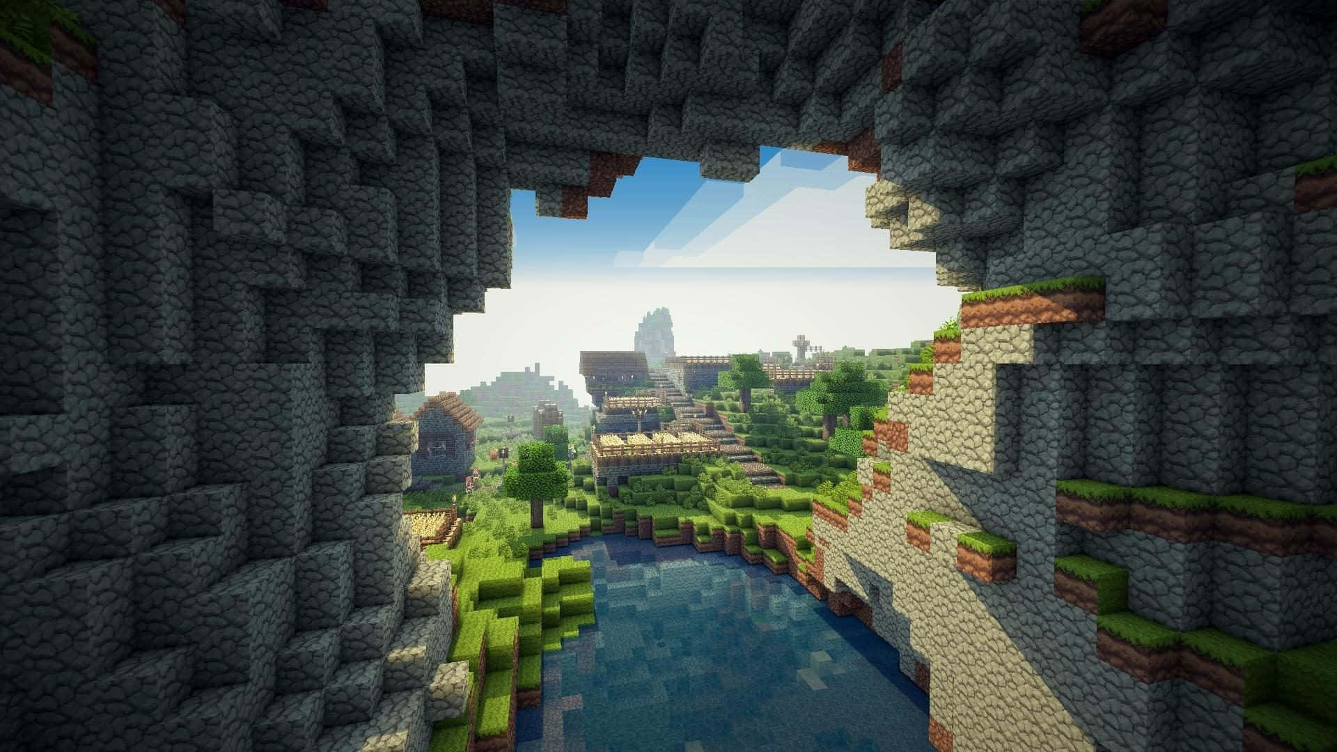 Minecraft Shaders Background