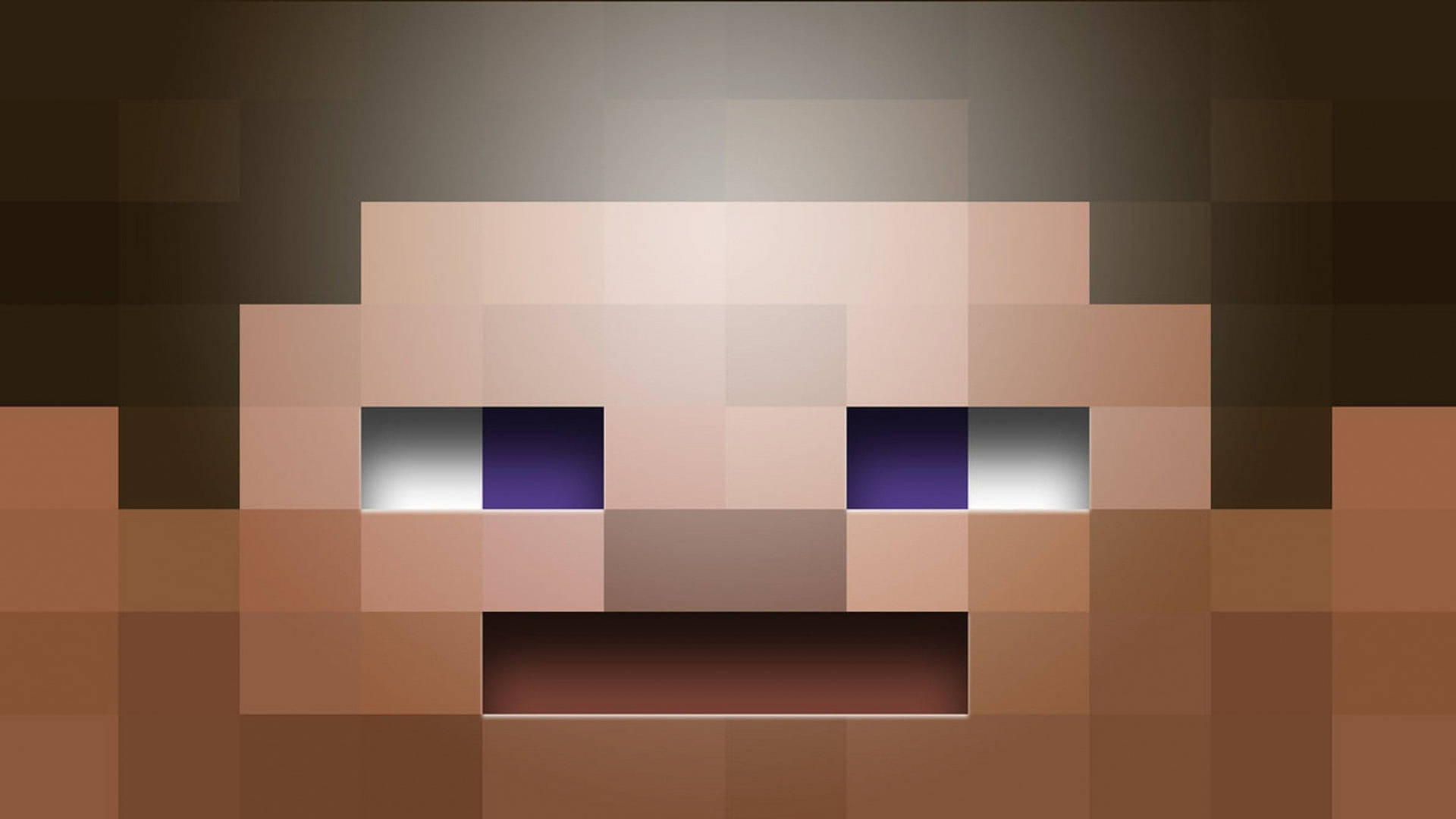 Minecraft Steve Head Background