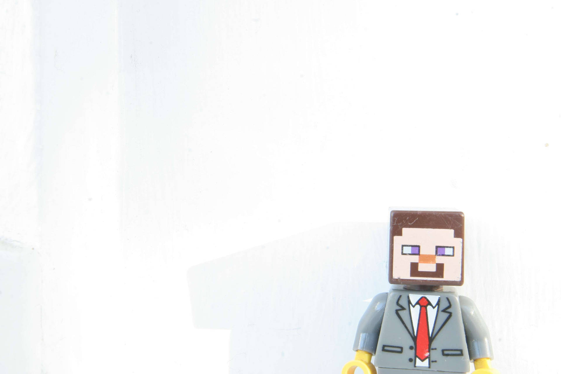 Minecraft Steve Lego Figure Background