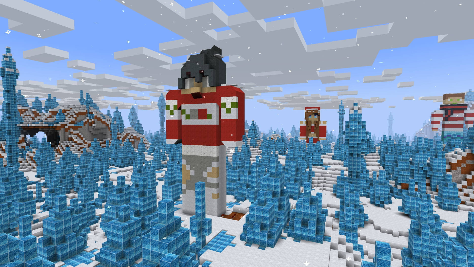 Minecraft Steve Sweater