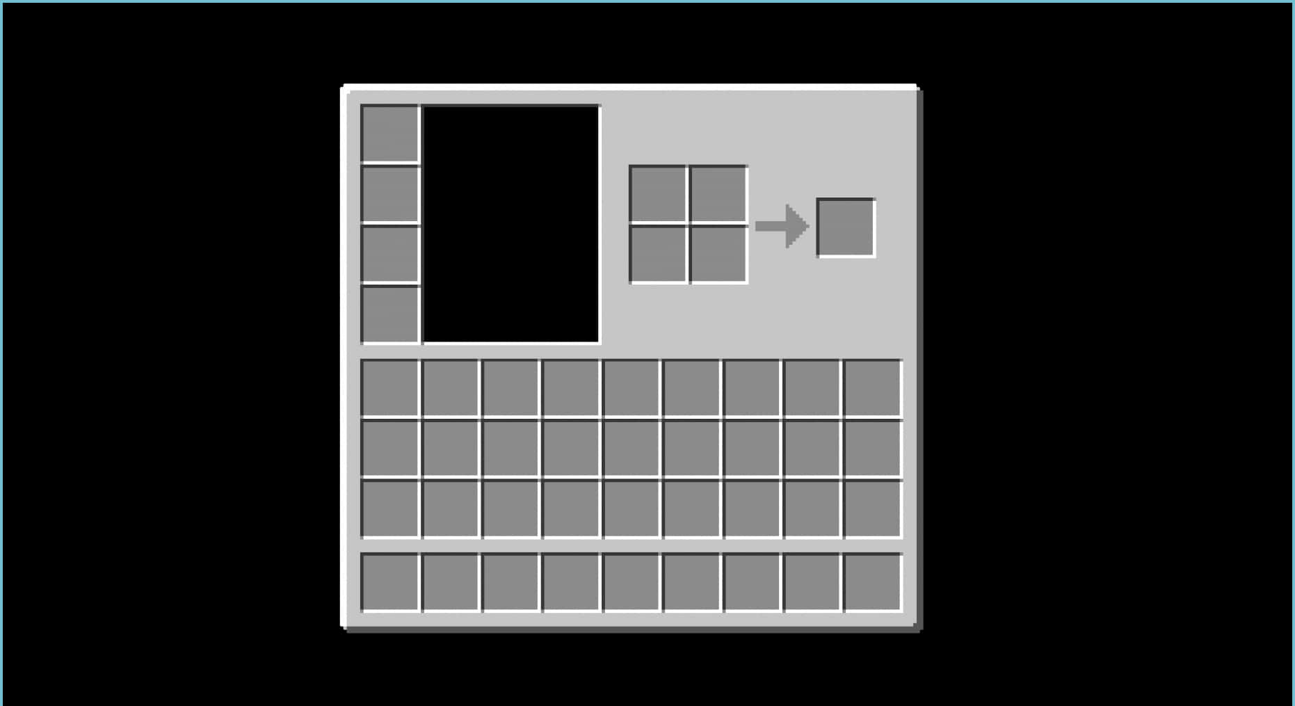 Minecraft Vacant Inventory Background