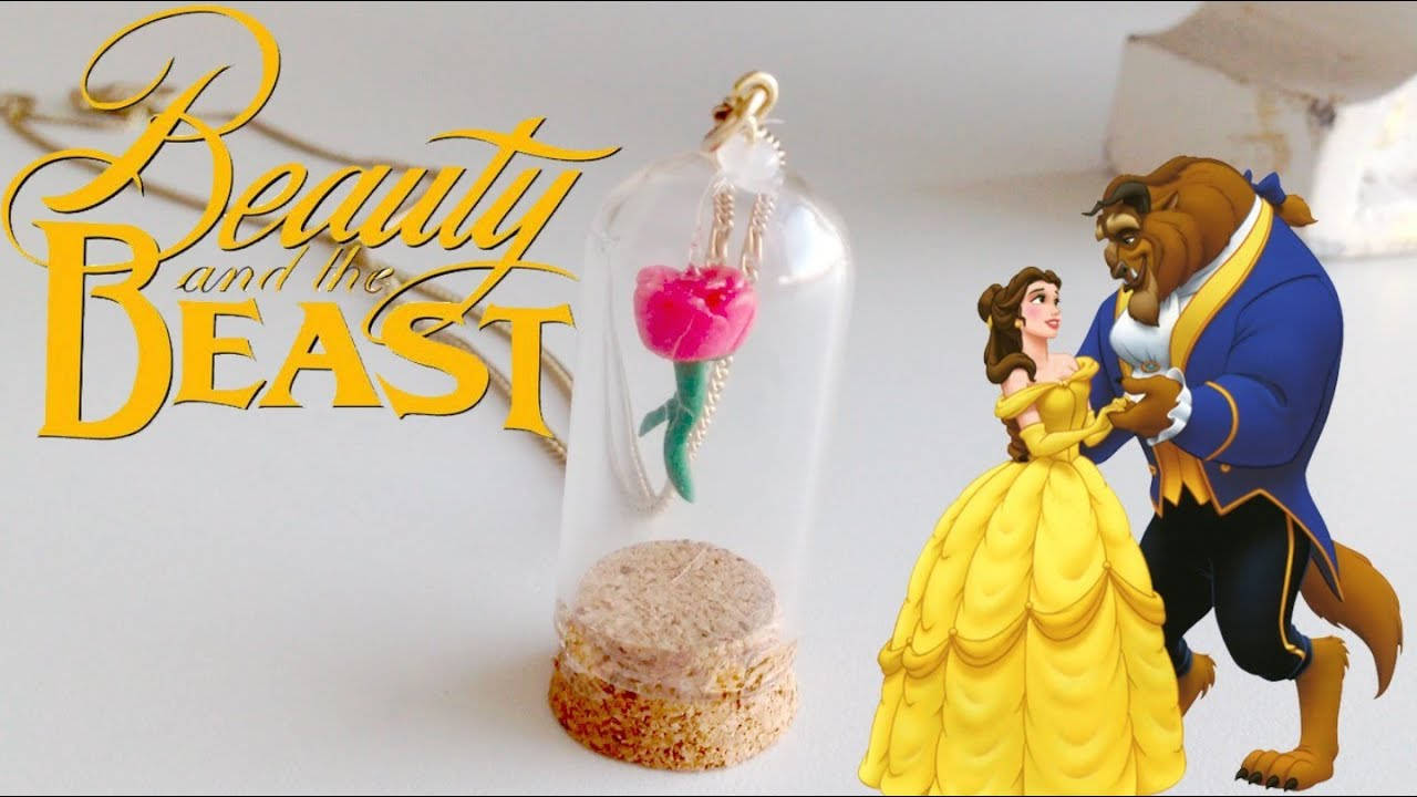 Mini Beauty And The Beast Rose Background
