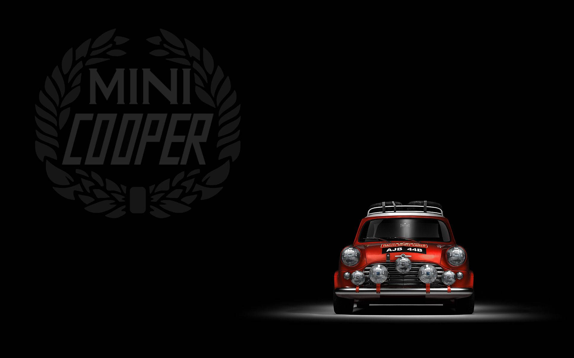 Mini Cooper Logo Background