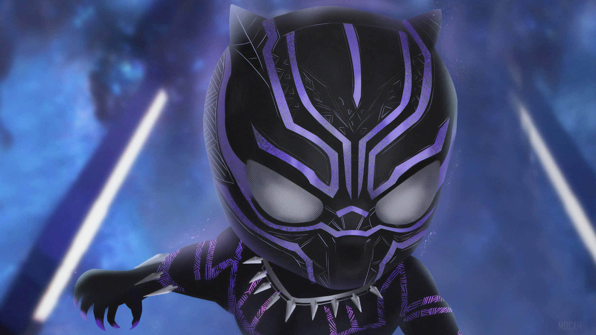 Mini Cute Black Panther