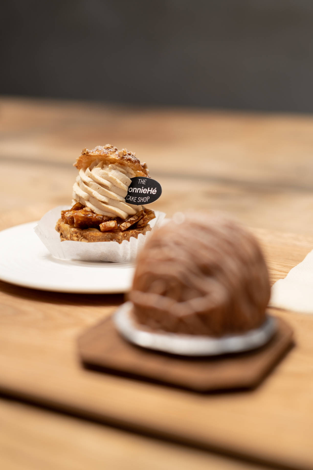 Mini Desserts Pastry Background