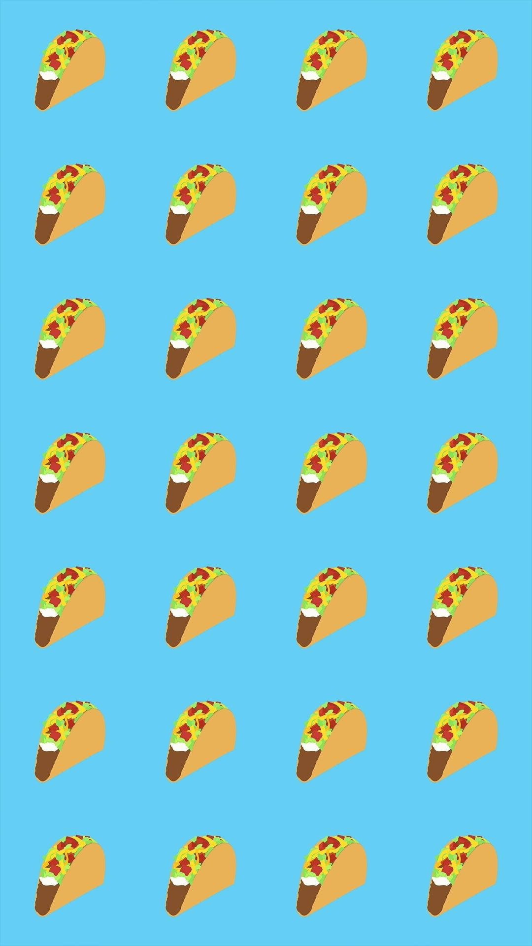 Mini Mexican Tacos Background