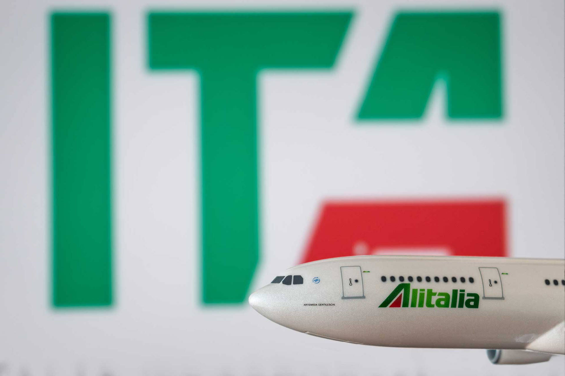 Miniature Alitalia Background