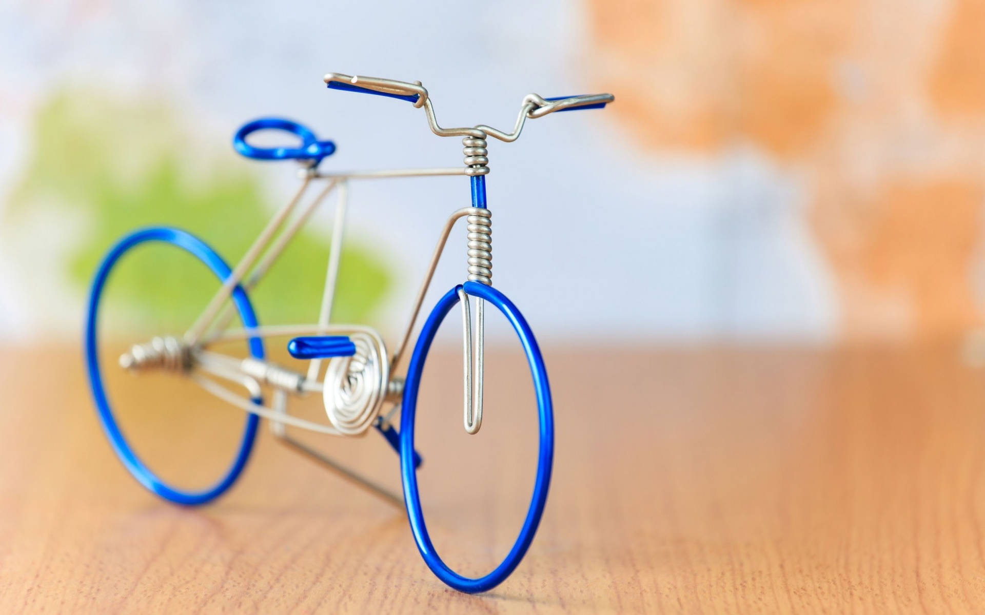 Miniature Blue Bicycle