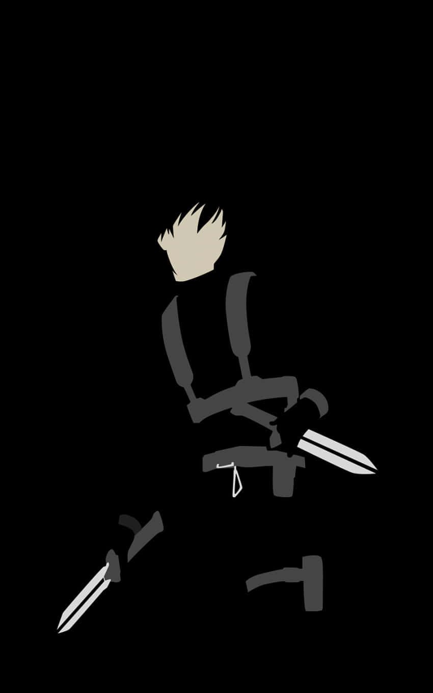 Minimal Anime Darken Than Black Background