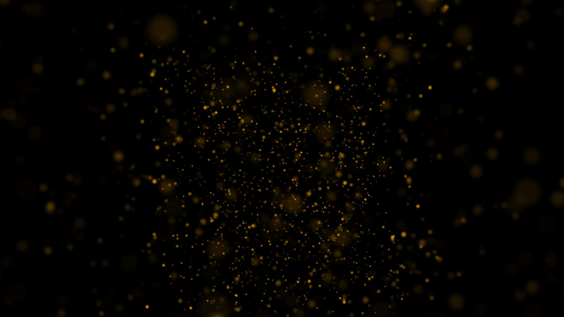 Minimal Black And Gold Glitter Desktop Background