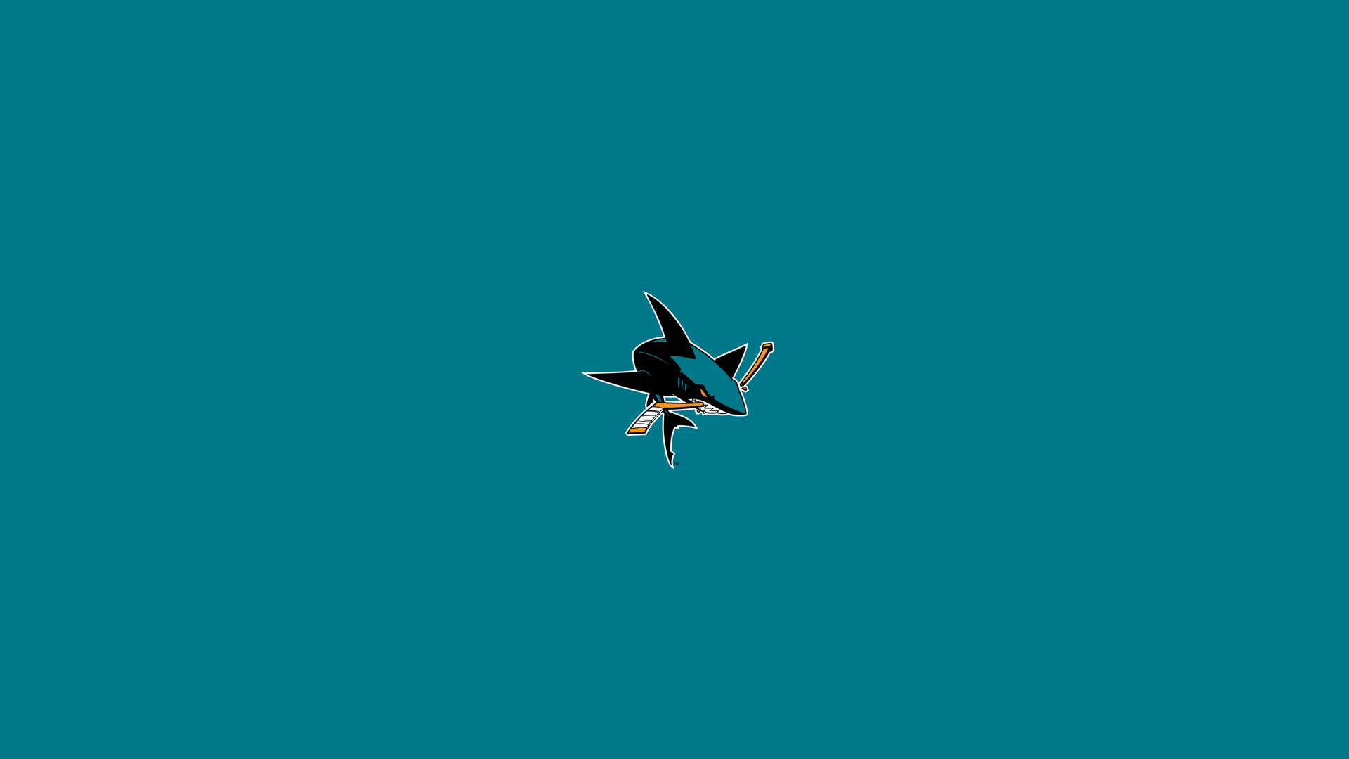 Minimal San Jose Sharks Logo Background