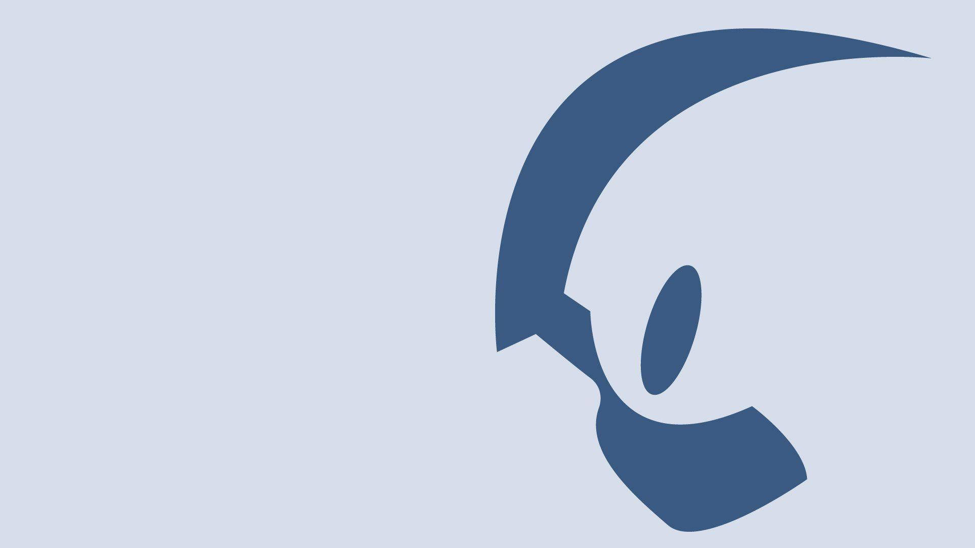 Minimalist Absol Head Background