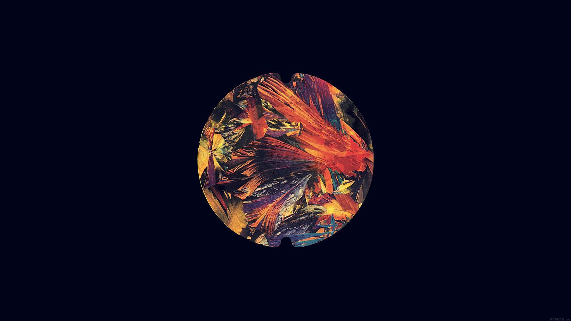 Minimalist Abstract Sphere Marble