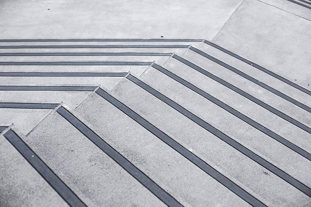 Minimalist Aesthetic Desktop Concrete Stairs Background