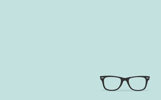 Minimalist Aesthetic Eyeglasses Background