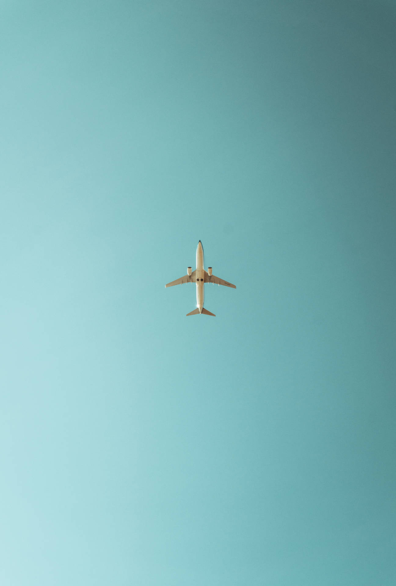 Minimalist Airplane Iphone Background