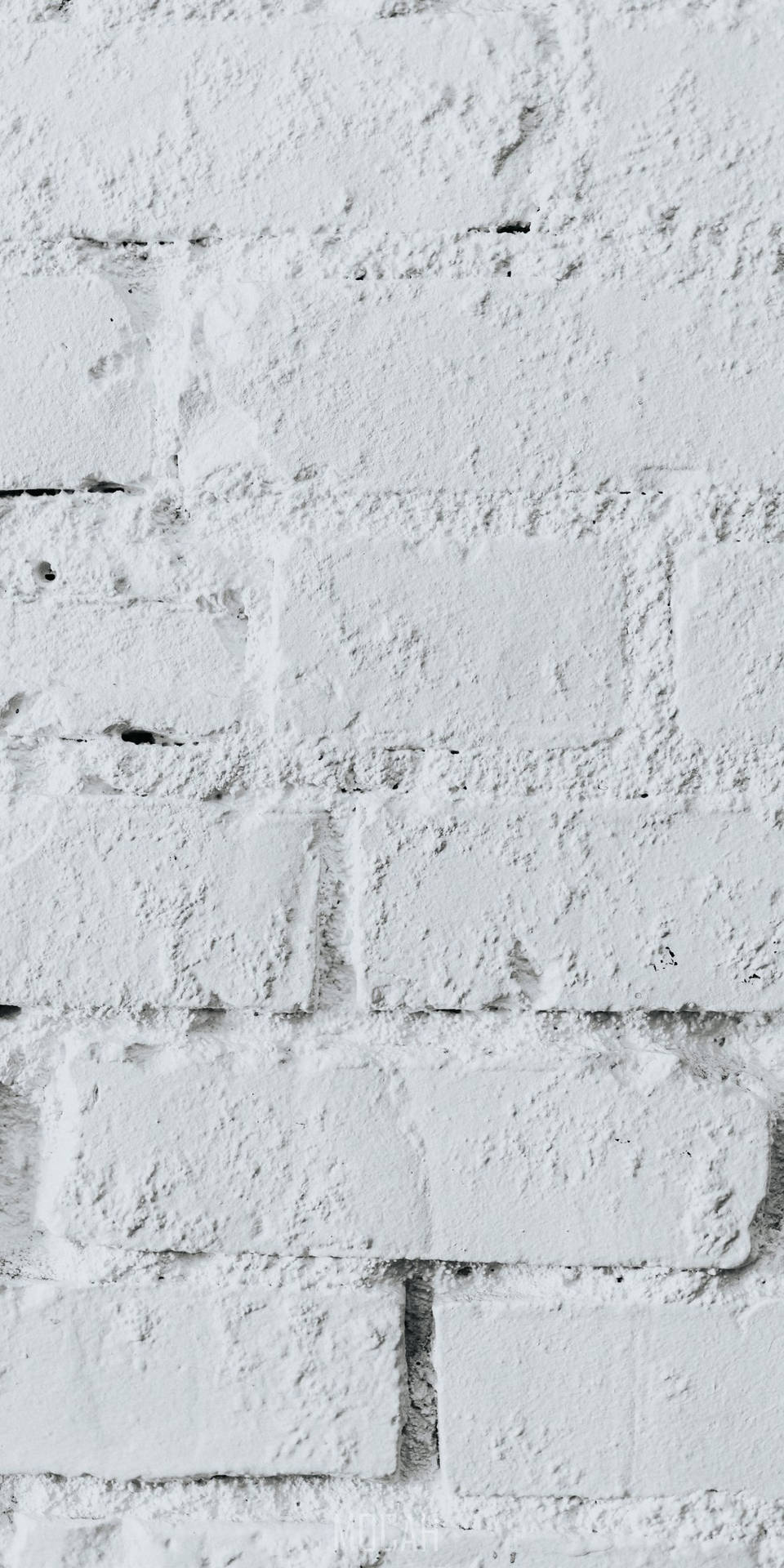 Minimalist And Modern White Brick Texture Background