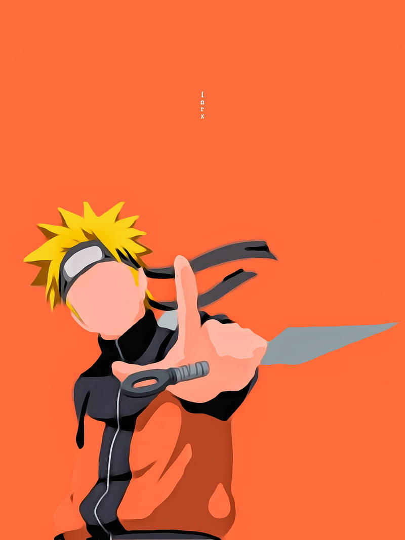 Minimalist Anime Phone Naruto Background