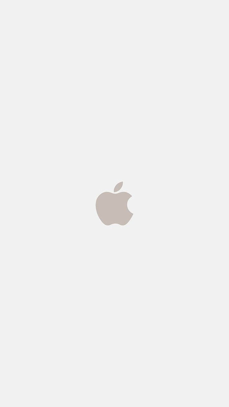 Minimalist Apple Logo Iphone Background