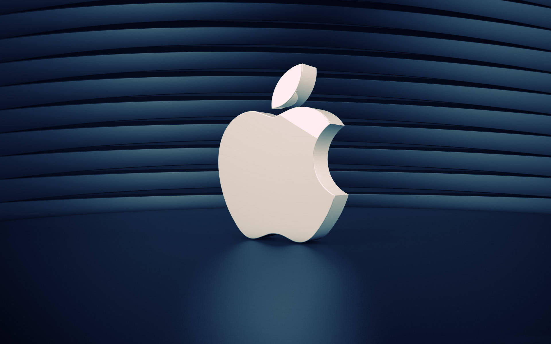 Minimalist Apple Logo Screen Saver Background