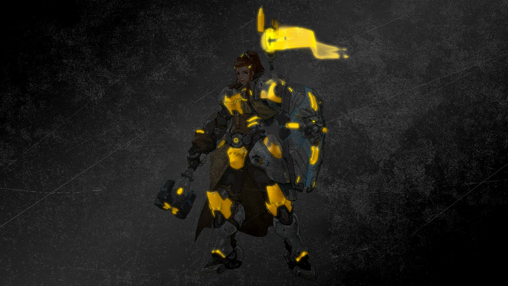 Minimalist Artwork Of Overwatch Background