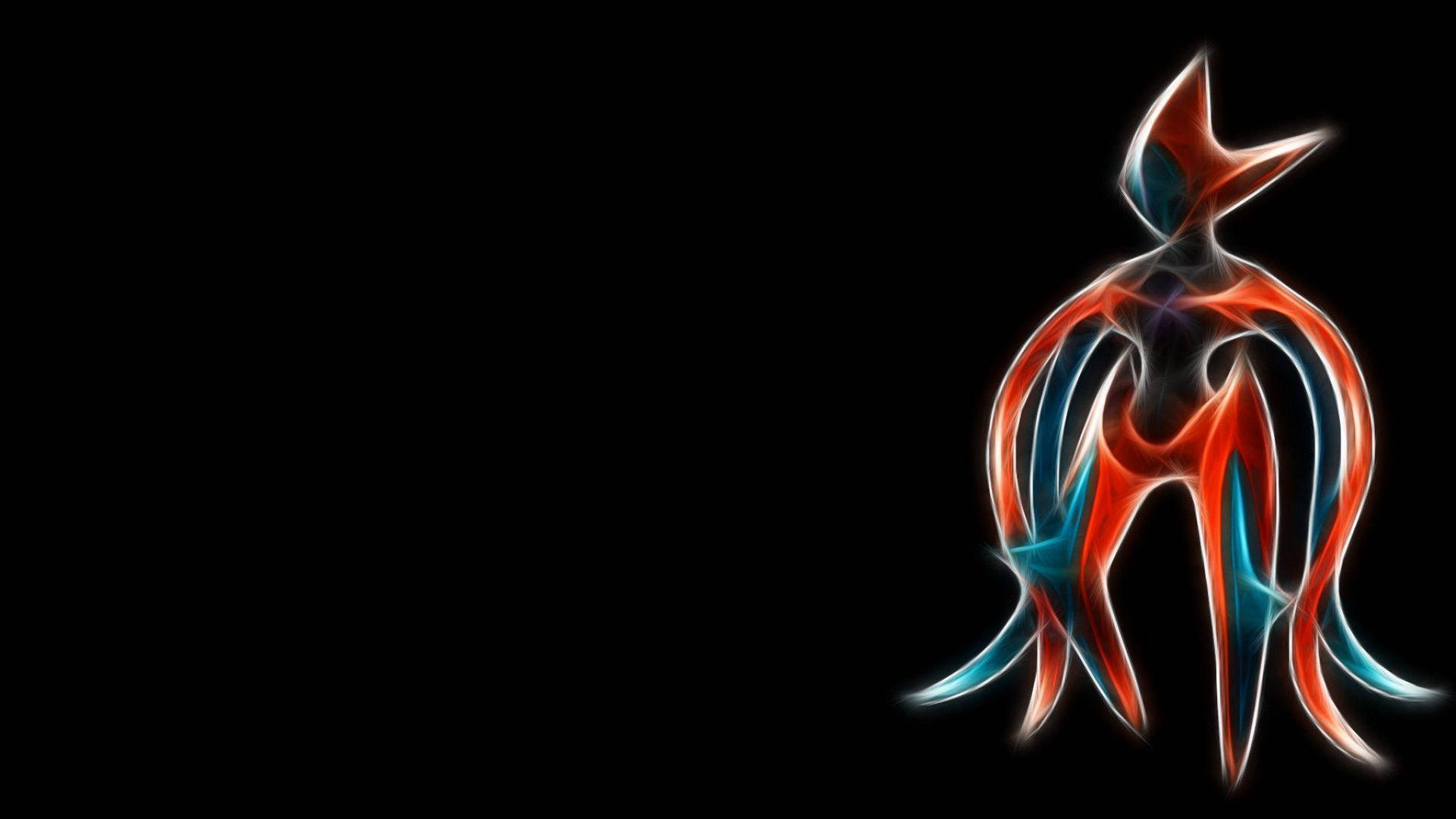 Minimalist Attack Form Deoxys Background