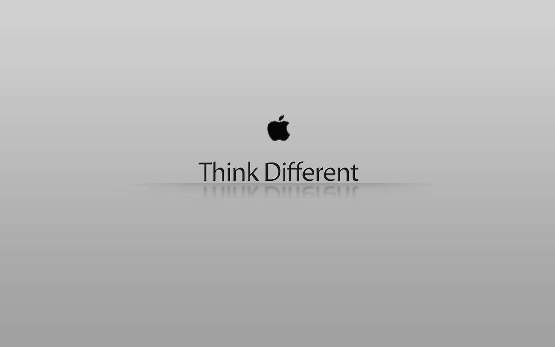 Minimalist Best Apple Logo And Tagline Background