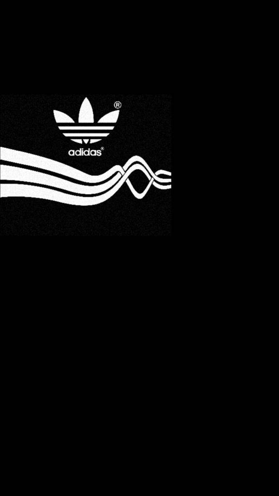 Minimalist Black Adidas Iphone Background