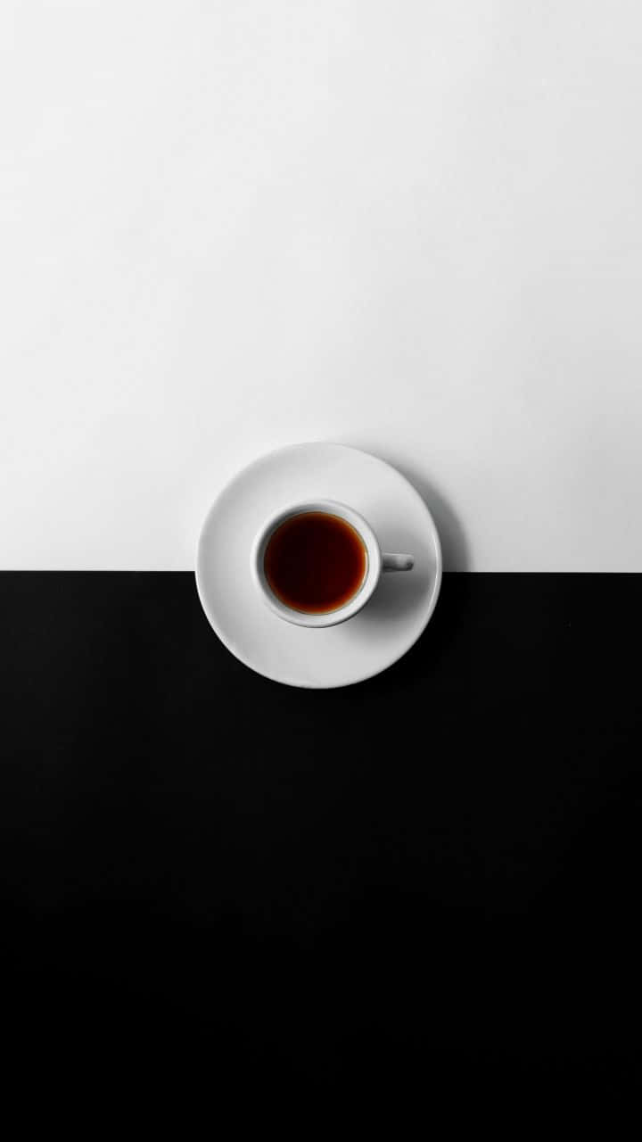 Minimalist Black And White: Abstract Yet Refined Background