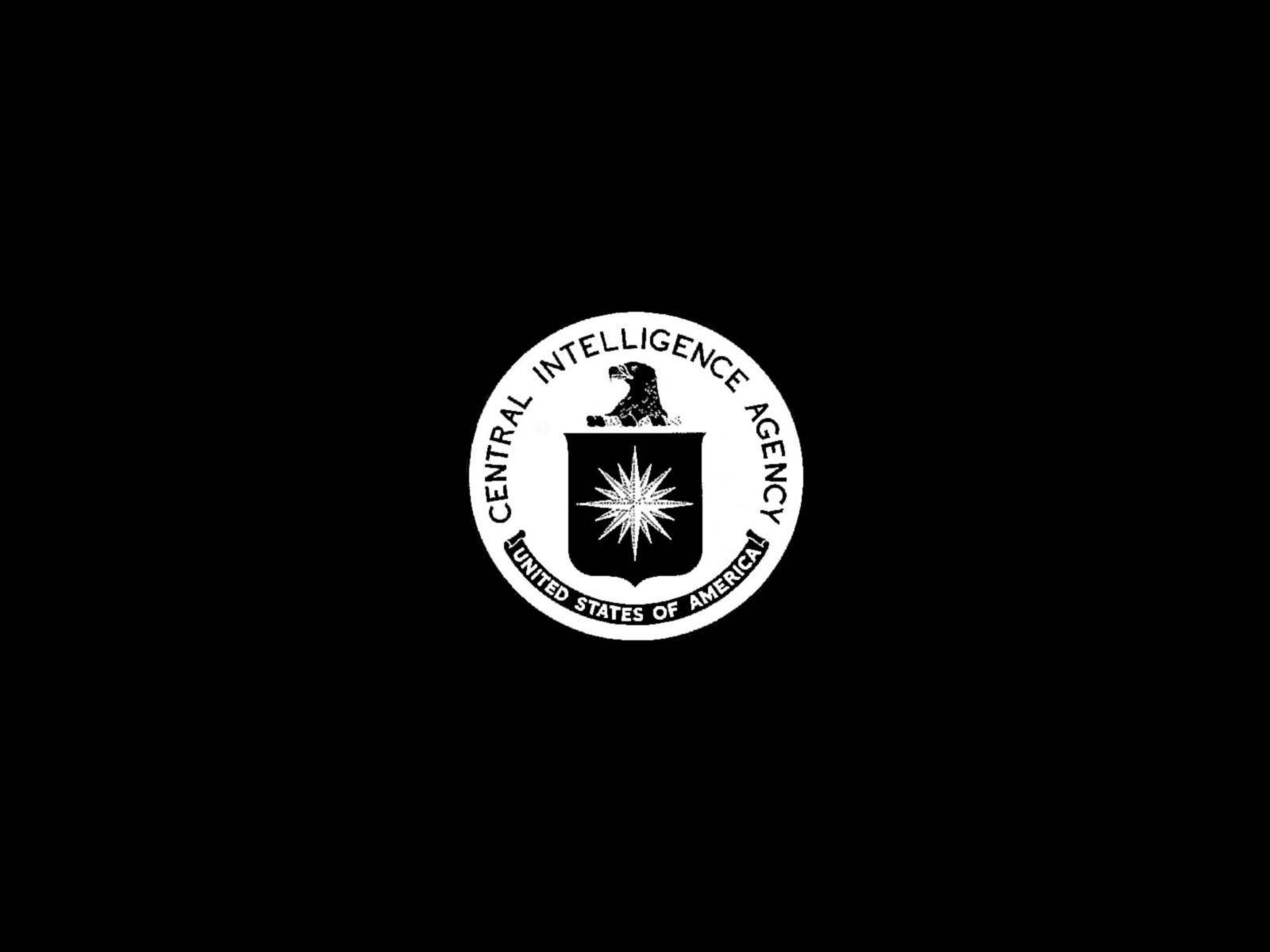 Minimalist Black And White Cia Logo
