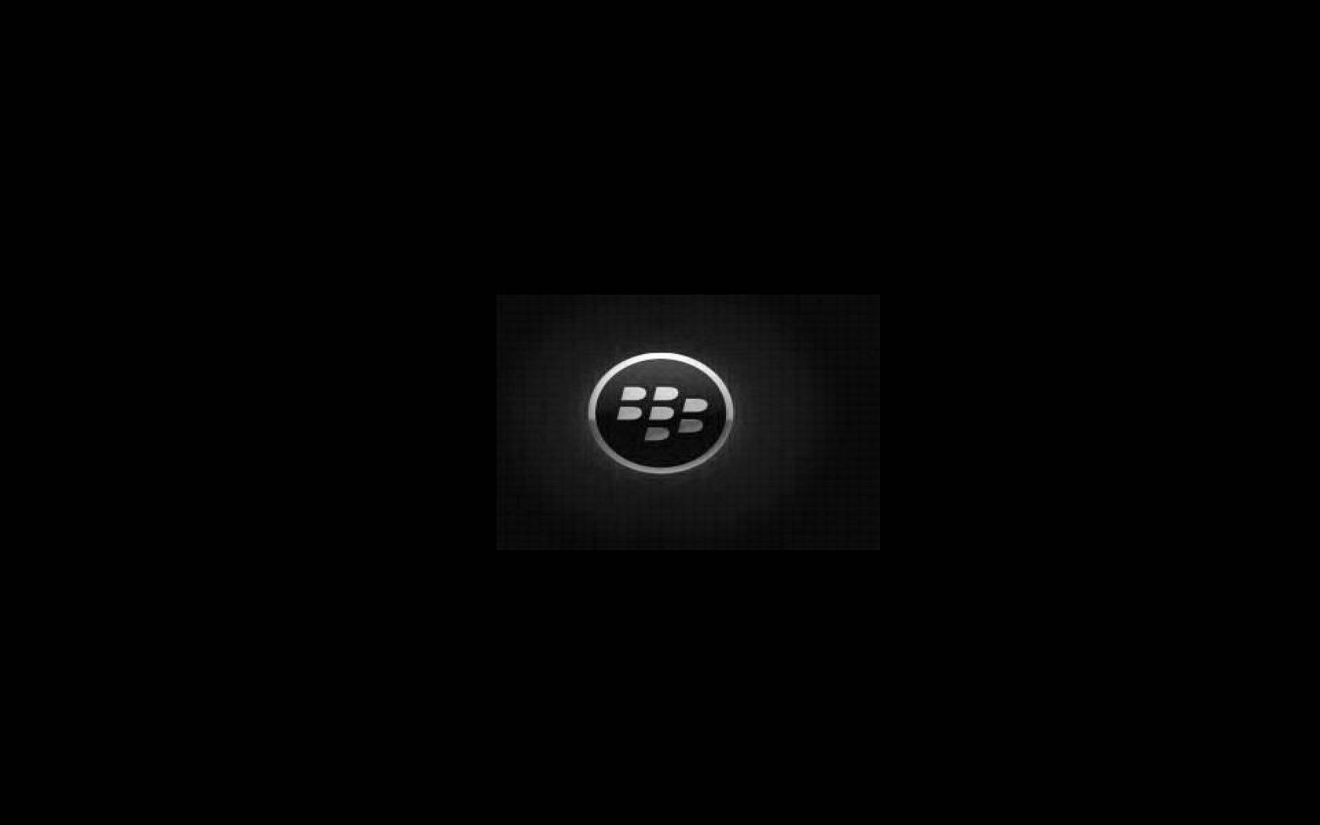 Minimalist Blackberry Logo Background