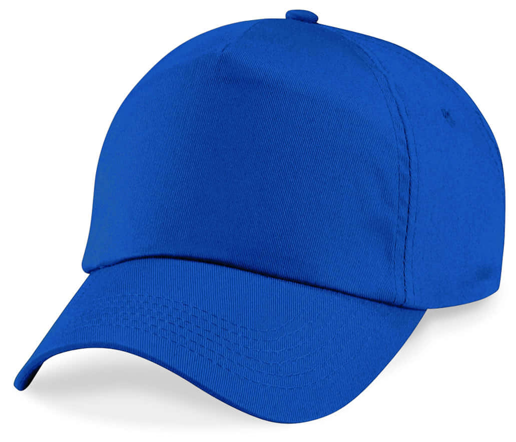 Minimalist Blue Baseball Cap