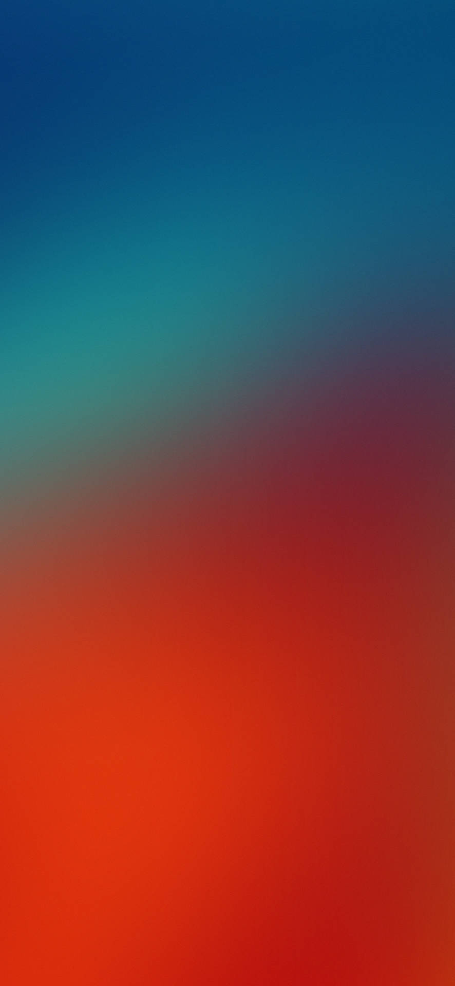 Minimalist Blue Red Gradient Oppo A5s Background