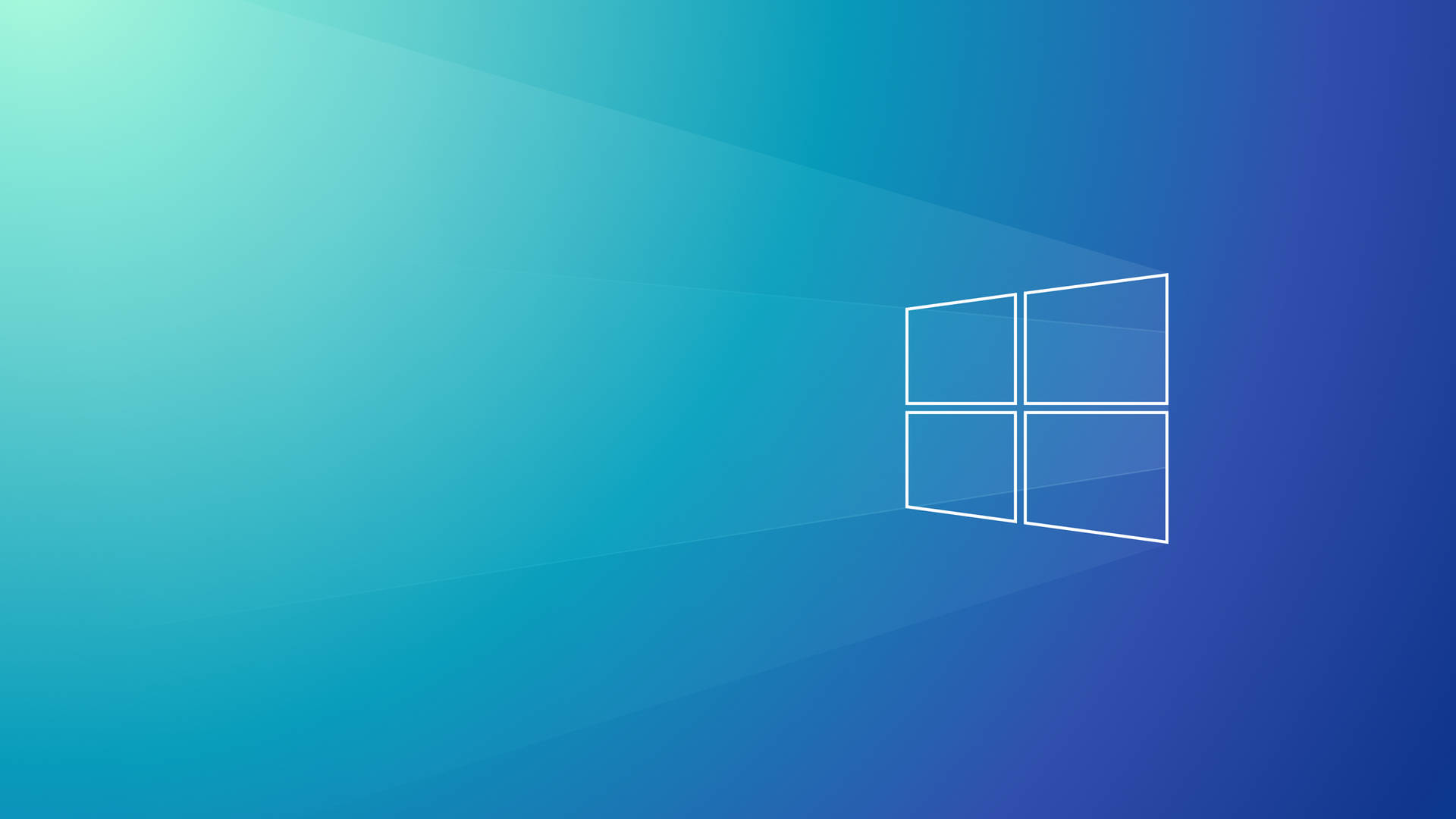 Minimalist Blue Windows 11 Background