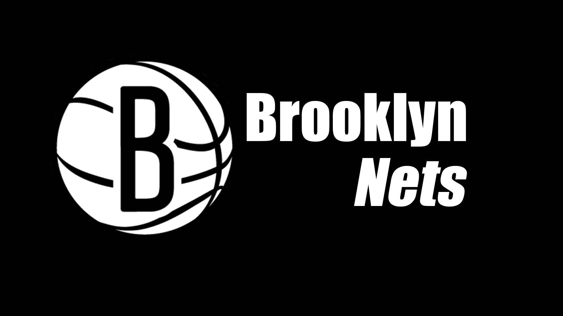 Minimalist Brooklyn Nets Artwork Background