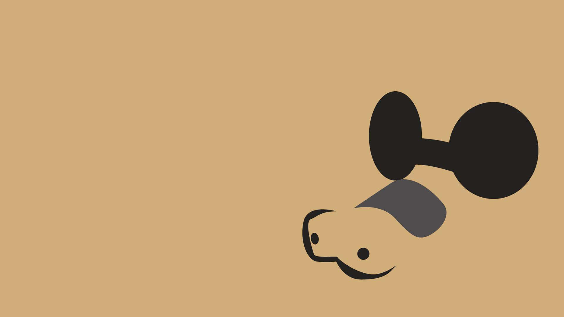 Minimalist Brown Aesthetic Sandile Background