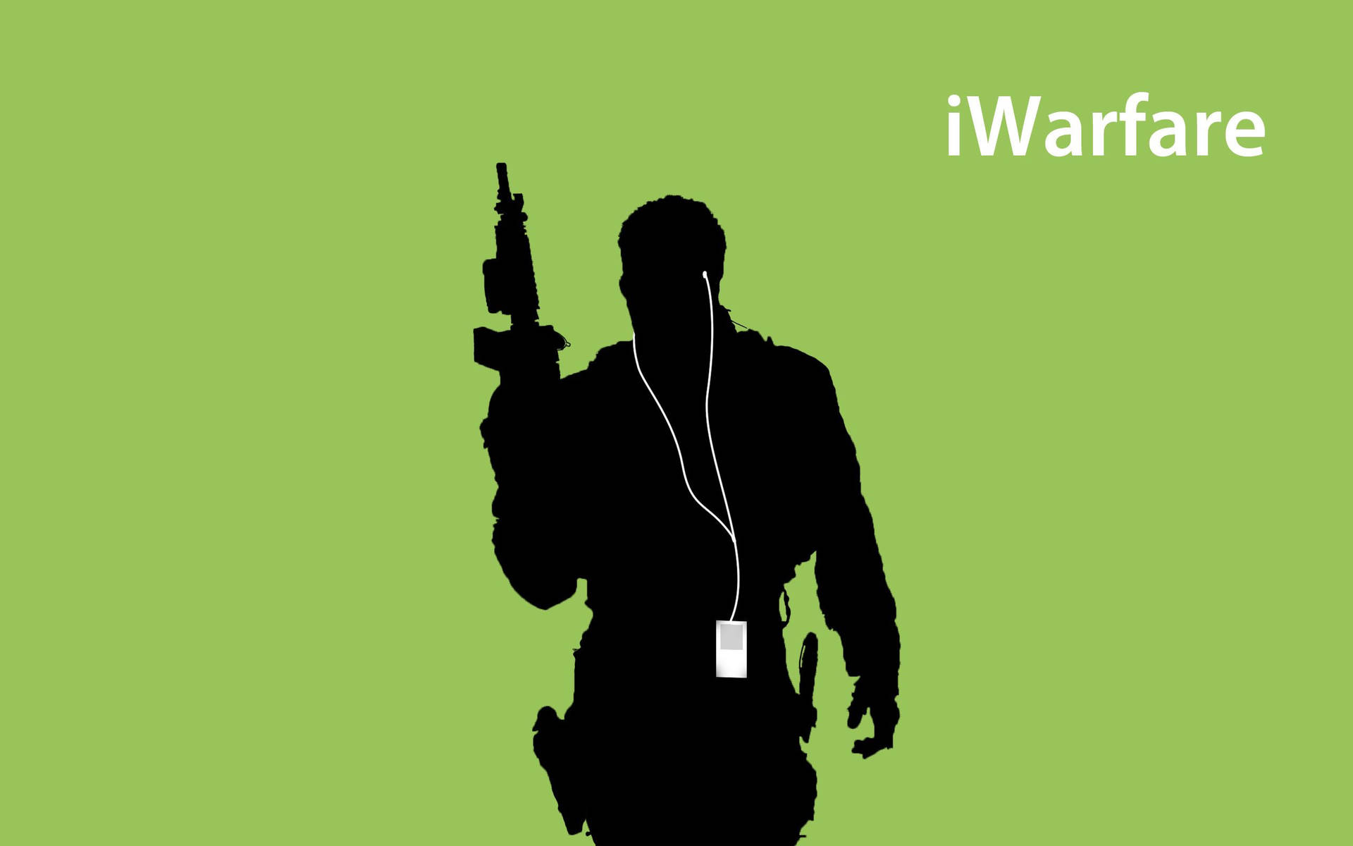 Minimalist Call Of Duty Soldier Background