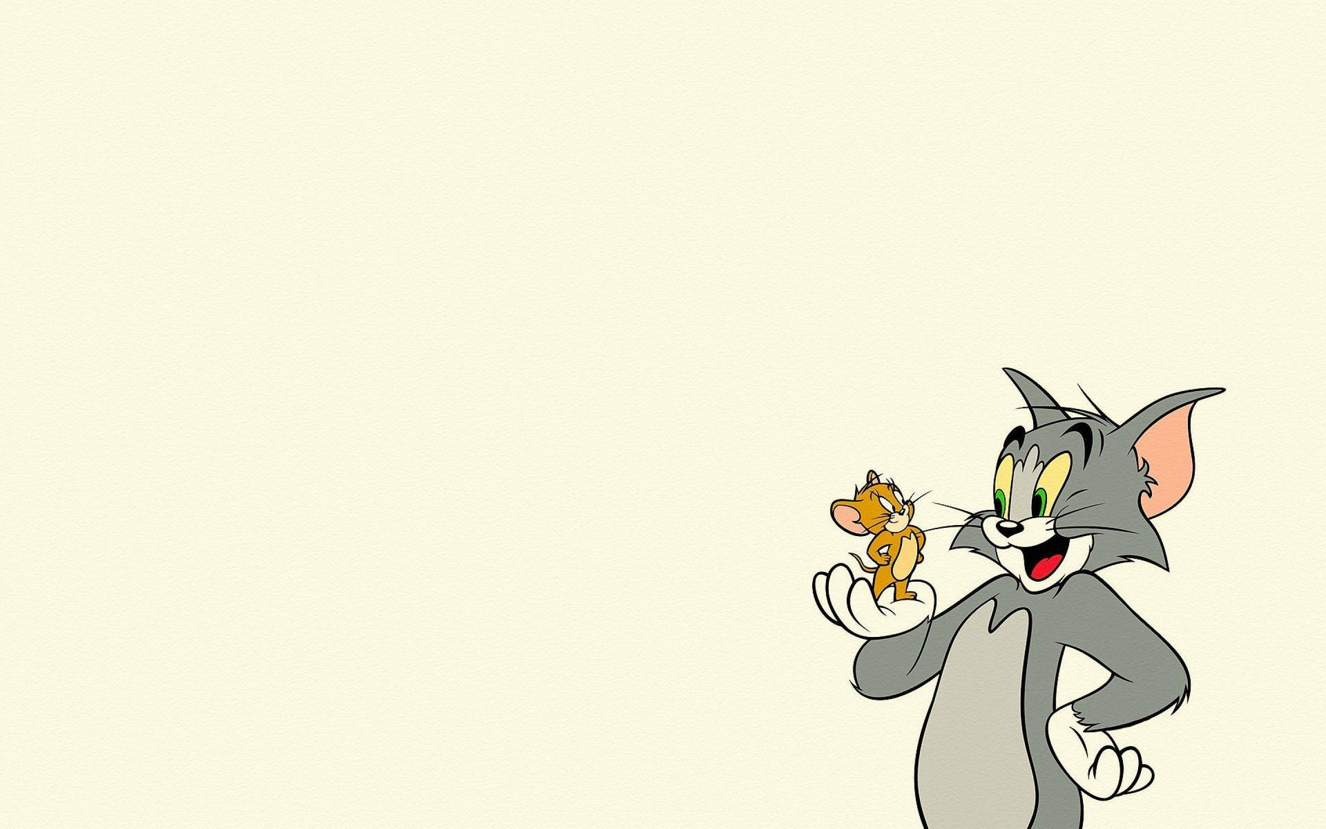 Minimalist Cartoons Tom And Jerry