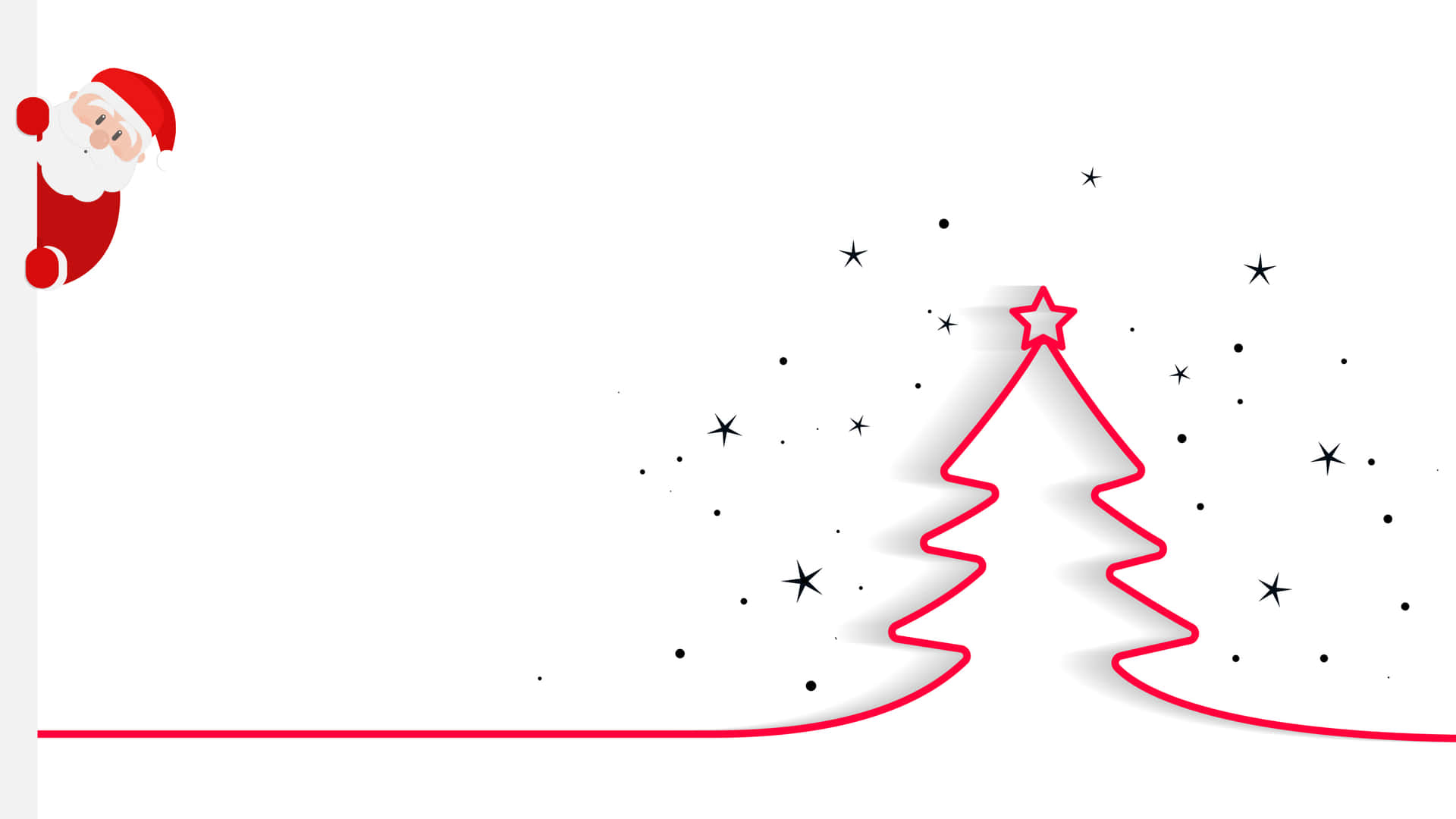 Minimalist Christmas Desktop 2560 X 1440 Background