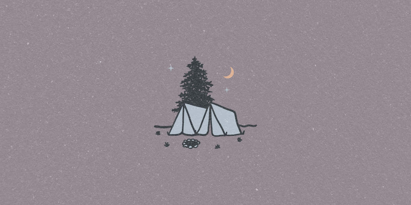 Minimalist Christmas Desktop Outdoors Background