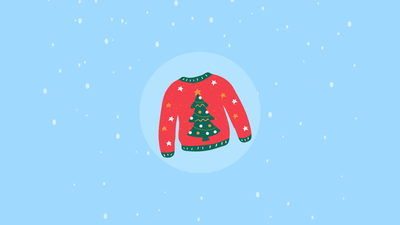 Minimalist Christmas Desktop Sweater