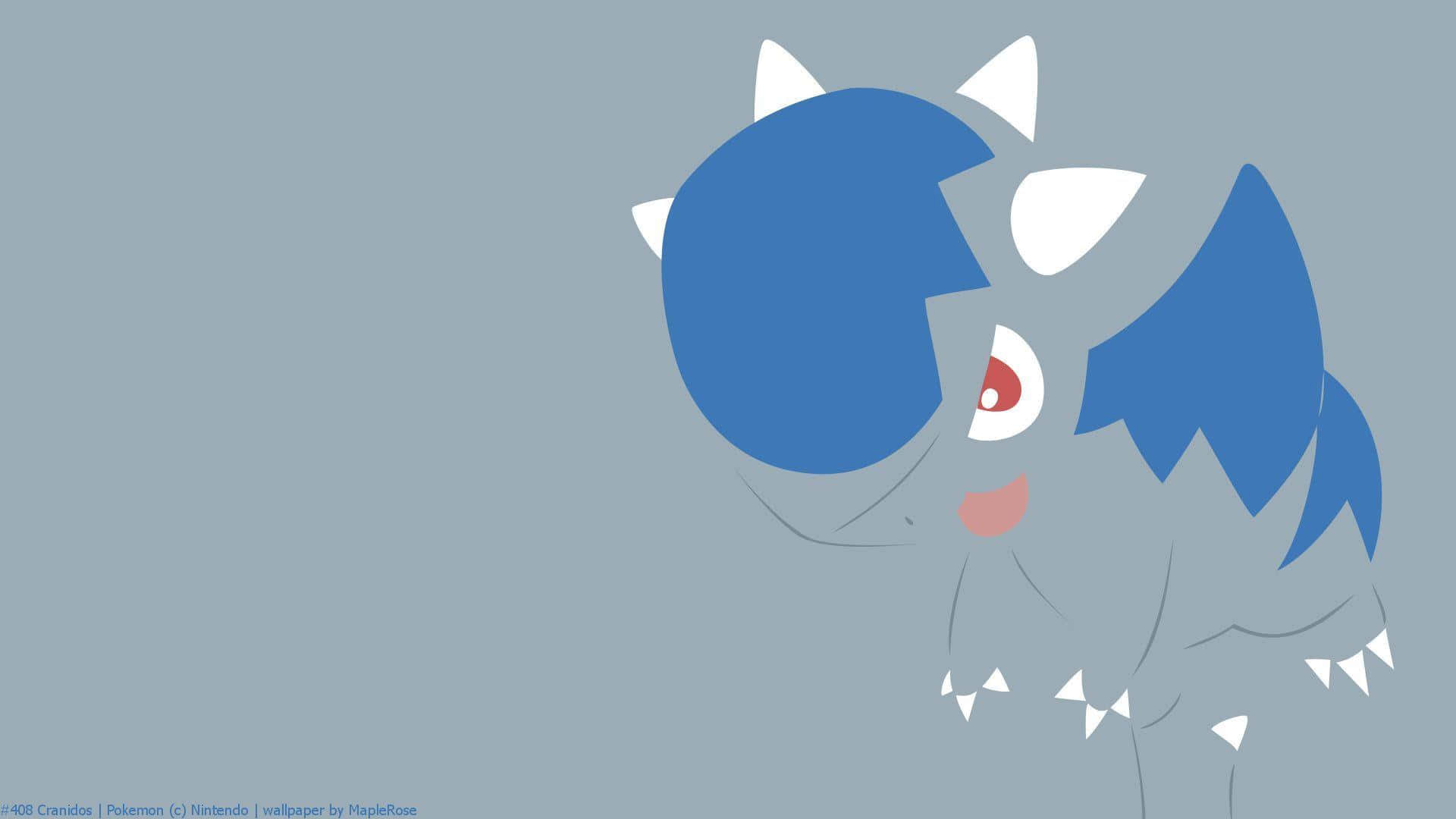 Minimalist Cranidos Background